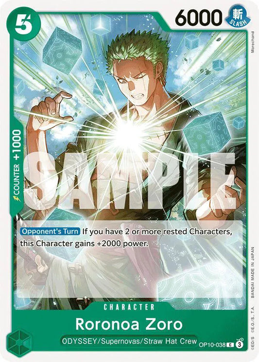 Roronoa Zoro OP10-038 - Royal Blood - Normal