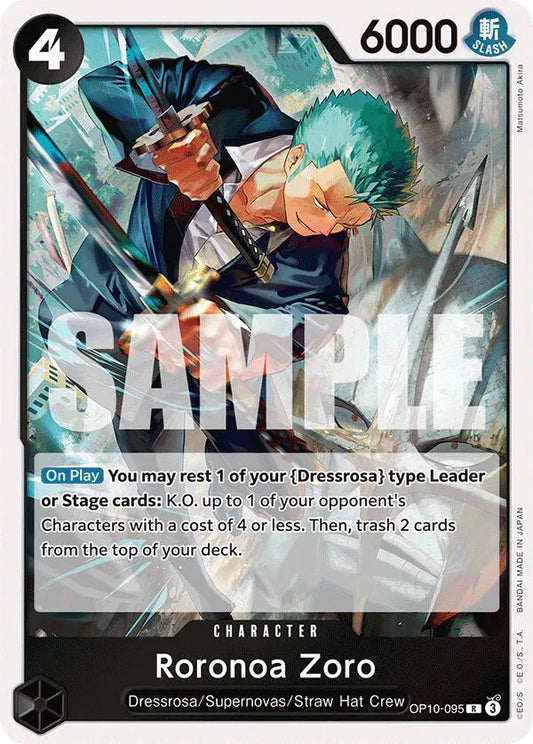 Roronoa Zoro OP10-095 Royal Blood - Foil