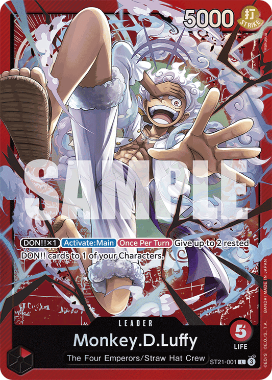 Monkey.D.Luffy ST21-001 promo kaart