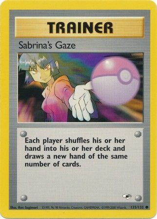 Sabrinas Blick 125/132 – Gym Heroes (Unbegrenzt) – Normal