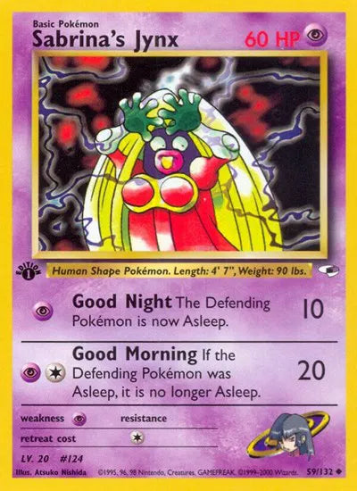 Sabrinas Jynx 59/132 – Gym Heroes (Unbegrenzt) – Normal