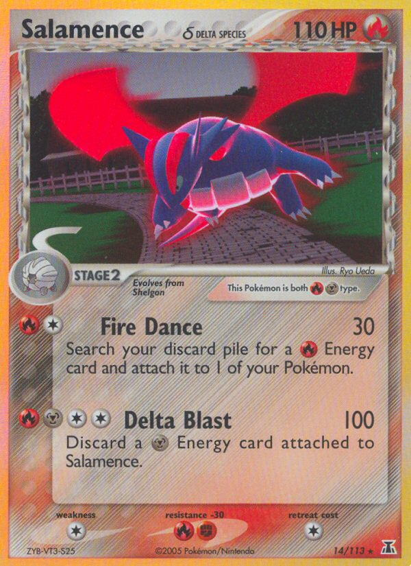 Salamence 14/113 - EX Delta Species - Holofoil