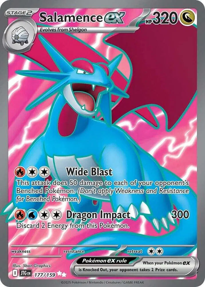Salamence ex 177/159 - Journey Together - Holofoil