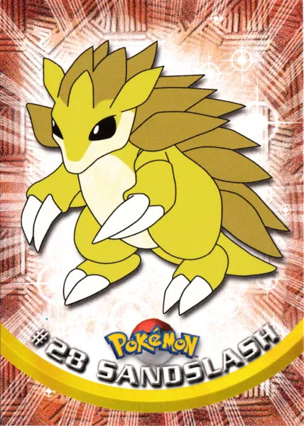 Sandslash 28 - Topps Series 1 - Normal