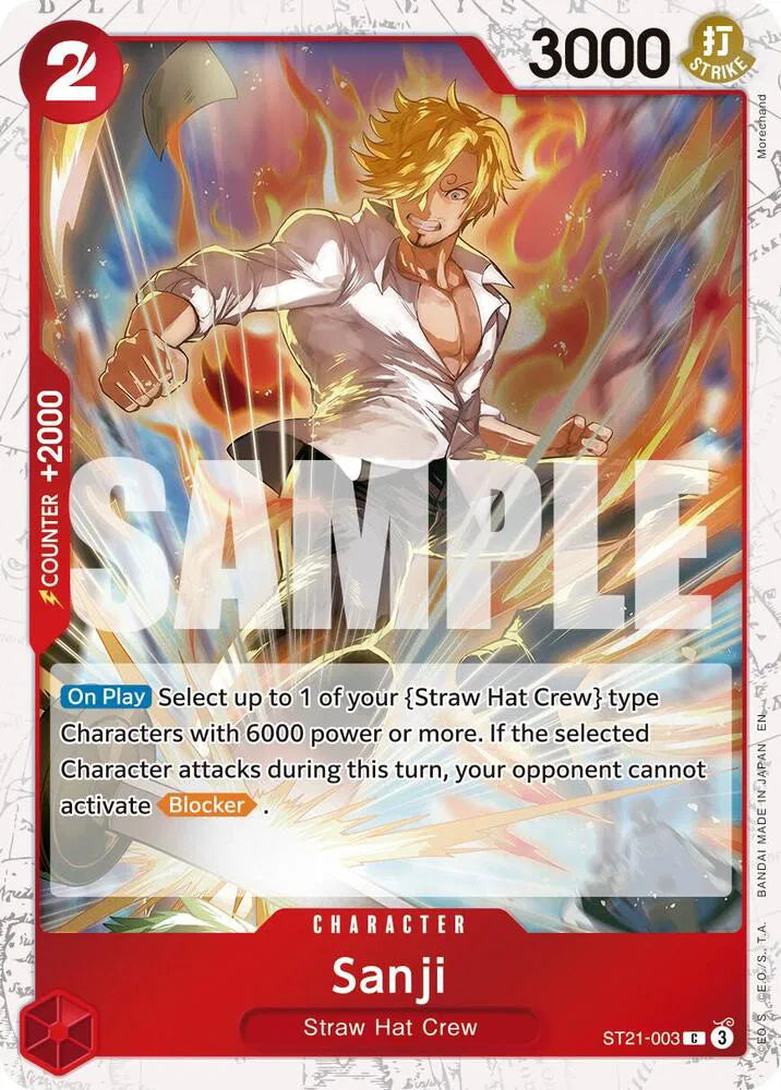 Sanji ST21-003 - The Best Vol.2 - Pirate Foil