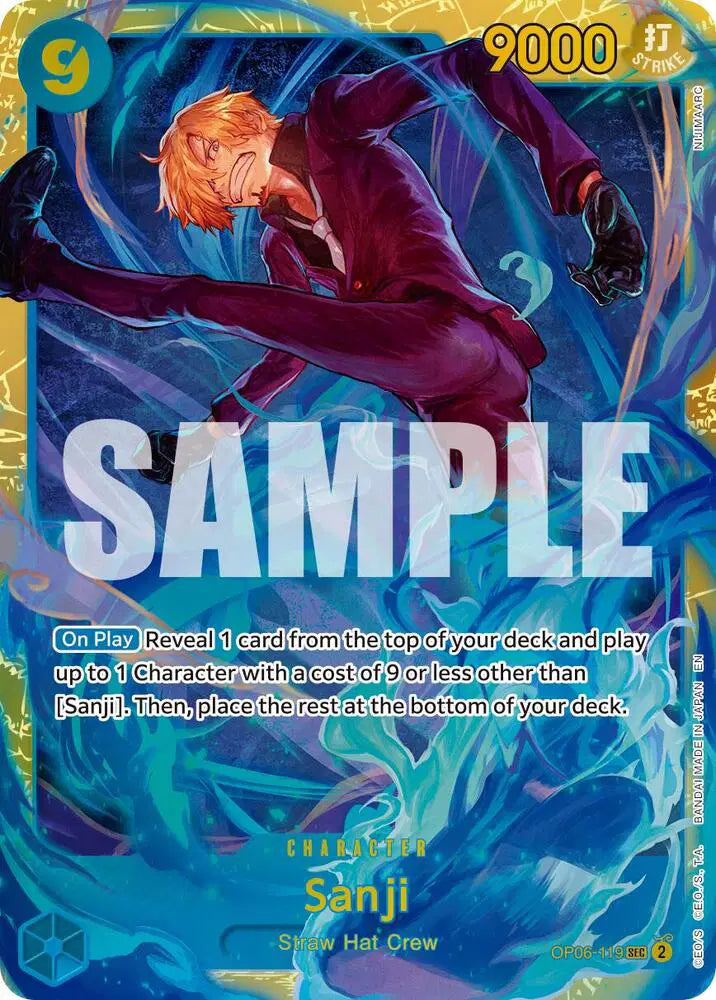 Sanji (Reprint) OP06-119 - The Best Vol.2 - Foil