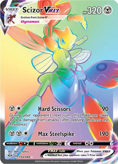 Scizor VMAX 193/189 - Darkness Ablaze - Holofoil