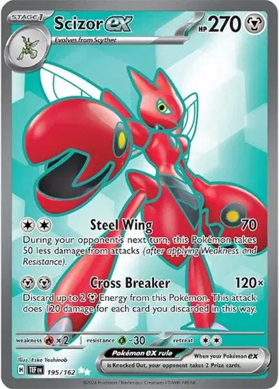 Scizor ex 195/162 - Temporal Forces - Holofoil