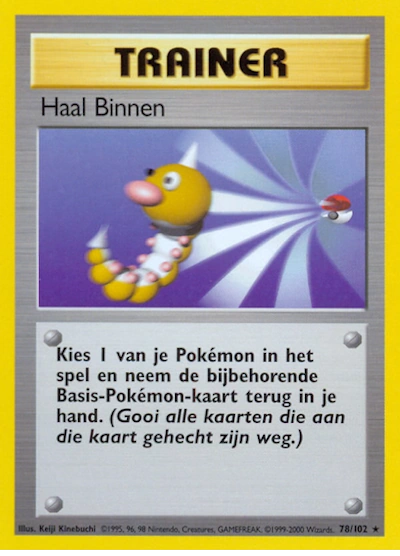 Scoop Up (NL) 78/102 - Base Set (Unlimited) - Normal