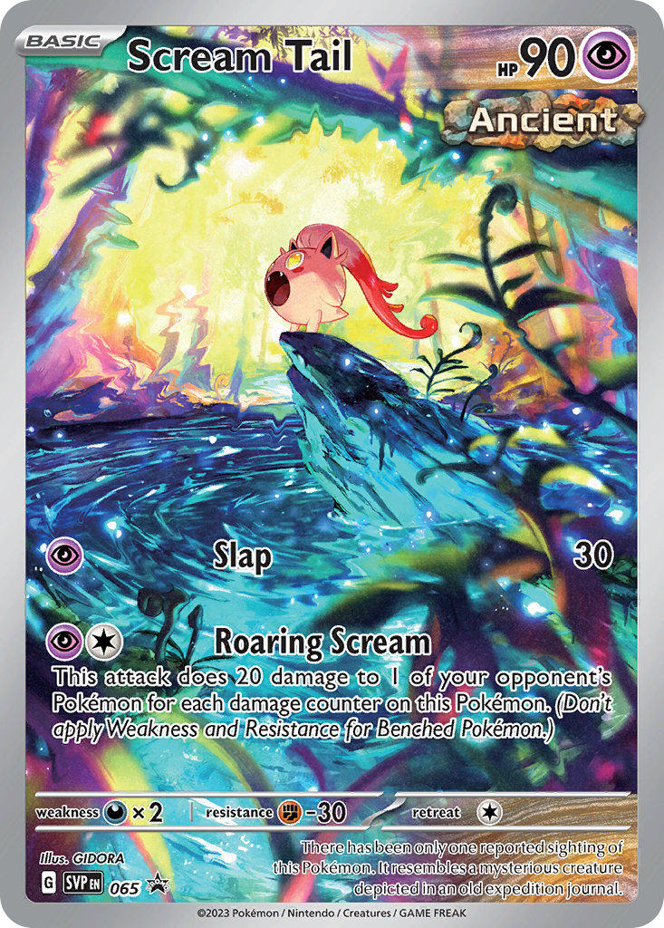 Scream Tail 065 - Scarlet & Violet Promo - Holofoil