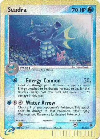 Seadra 39/97 - EX Dragon - Reverse Holofoil