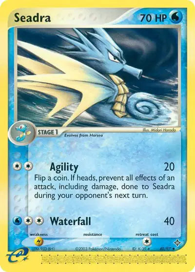 Seadra 40/97 - EX Dragon - Normal