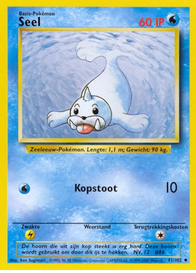 Seel (NL) 41/102 - Base Set (Unlimited) - Normal