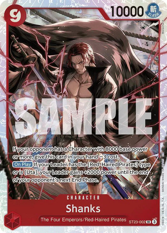 Shanks ST23-002 - Starter Deck 23: RED Shanks - Foil