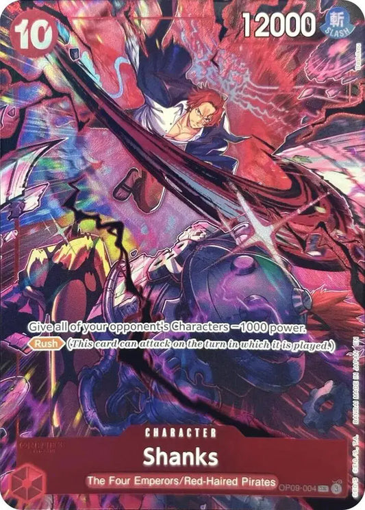 Shanks (2nd Anniversary Set) OP09-004 - Promotion Cards - Foil