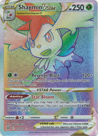 Shaymin VSTAR 173/172 - Brilliant Stars - Holofoil