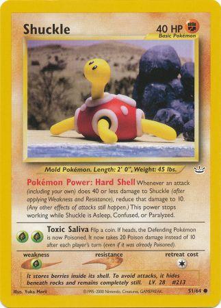 Shuckle 51/64 – Neo Revelation (Unbegrenzt) – Normal