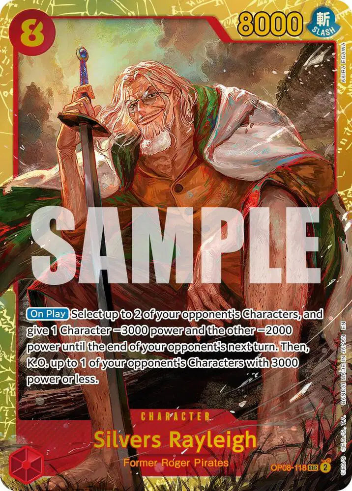 Silvers Rayleigh (Reprint) OP08-118 - The Best Vol.2 - Foil