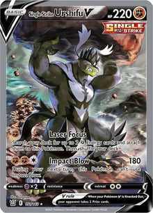 Single Strike Urshifu V 151/163 - Battle Styles - Holofoil