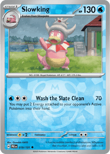 Slowking 019/131 - Prismatic Evolutions - Master Ball Pattern