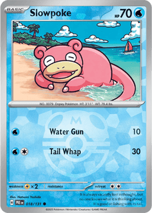 Slowpoke 018/131 - Prismatic Evolutions - Master Ball Pattern