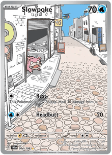 Slowpoke 204/198 - Scarlet & Violet - Holofoil