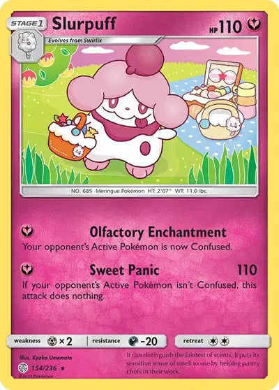 Slurpuff 154/236 - Cosmic Eclipse - Reverse Holofoil