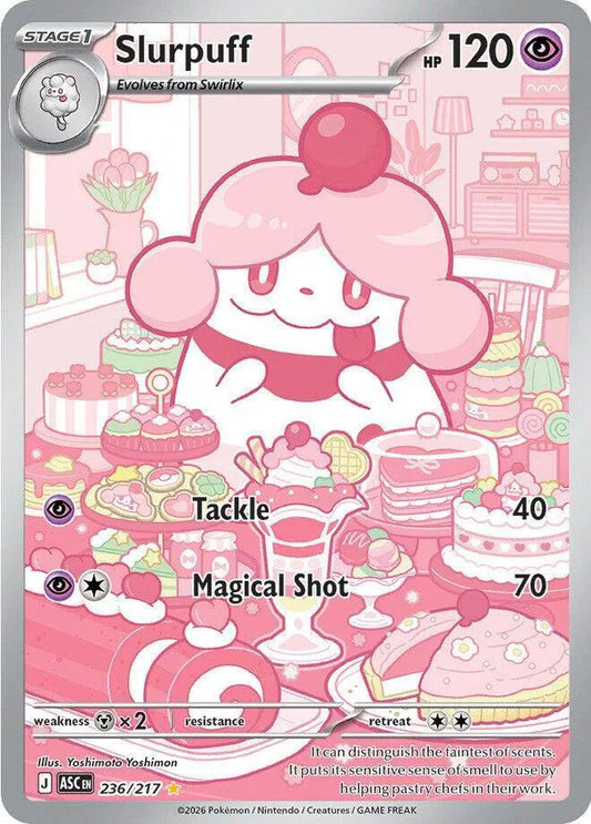 Slurpuff 236/217 - Ascended Heroes - Holofoil