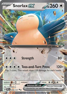 Snorlax ex 076/131 - Prismatic Evolutions - Holofoil