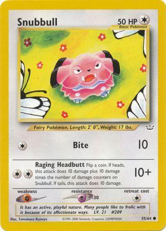 Snubbull 55/64 – Neo Revelation (Unbegrenzt) – Normal