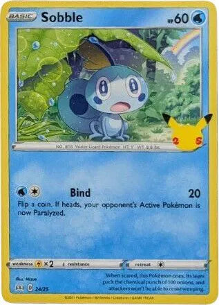 Sobble 24/25 - McDonald's 25th Anniversary Promos - Holofoil