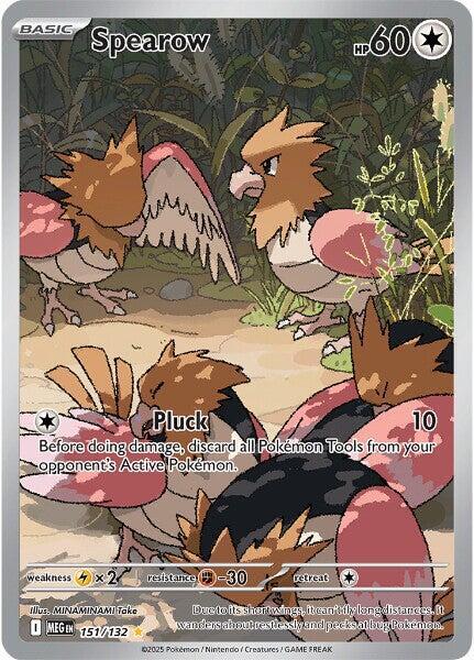 Spearow 151/132 - Mega Evolution - Holofoil