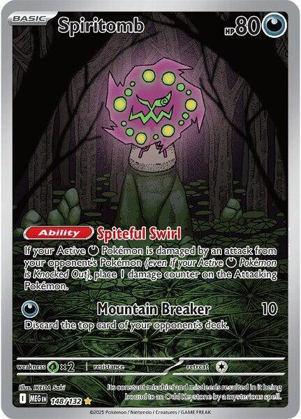 Spiritomb 148/132 - Mega Evolution - Holofoil