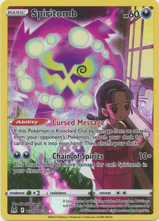 Spiritomb TG09/TG30 - Lost Origin Trainer Gallery - Holofoil