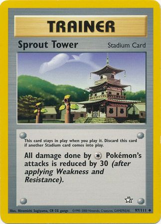 Sprout Tower 97/111 – Neo Genesis (Unbegrenzt) – Normal