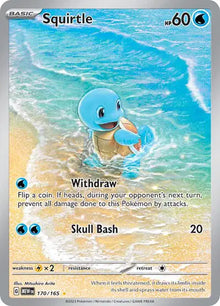 Squirtle 170/165 - Scarlet & Violet 151 - Holofoil