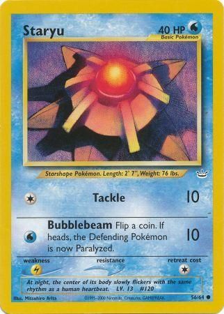 Staryu 56/64 – Neo Revelation (Unbegrenzt) – Normal