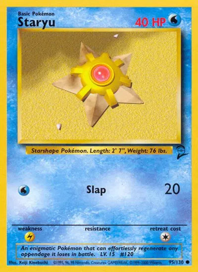 Staryu 95/130 - Base Set 2 - Normal
