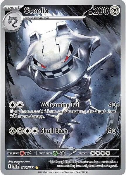 Steelix 150/132 - Mega Evolution - Holofoil
