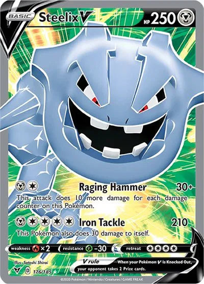 Steelix V 176/185 - Vivid Voltage - Holofoil
