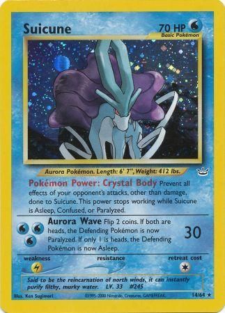 Suicune 14/64 - Neo Revelation (Unlimited) - Holofoil