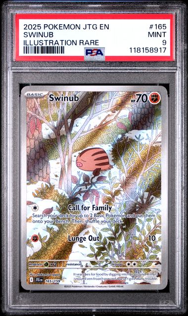 Swinub (PSA 9) 165/159 – Journey Together – Holofoil