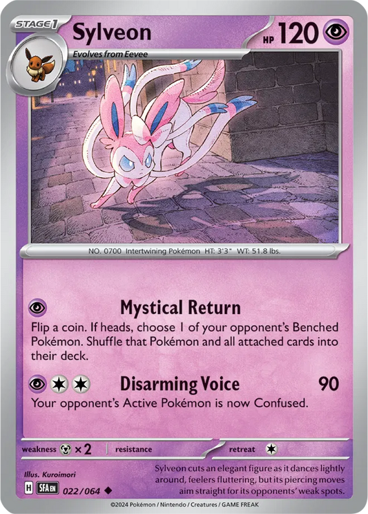Sylveon 022/064 - Shrouded Fable - Normal