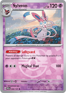 Sylveon 040/131 – Prismatic Evolutions –  Master Ball Pattern