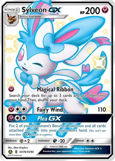 Sylveon GX SV76/SV94 - Hidden Fates: Shiny Vault - Holofoil