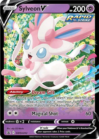 Sylveon V SWSH202 - Sword & Shield Promo - Holofoil