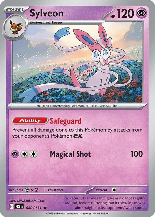 Sylveon 040/131 – Prismatic Evolutions – Holofoil