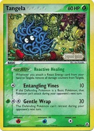 Tangela 44/92 - EX Legend Maker - Reverse Holofoil