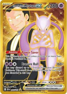 Team Rocket's Mewtwo ex 240/182 - Destined Rivals - Holofoil