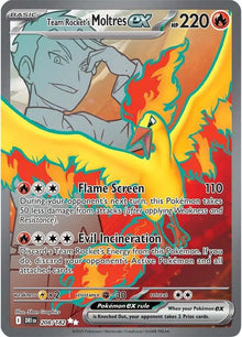 Team Rocket's Moltres ex 208/182 - Destined Rivals - Holofoil